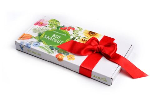 Saatgut-Abo Gemüsesamen Grüne Box Weihnachtsgeschenk für den Garten