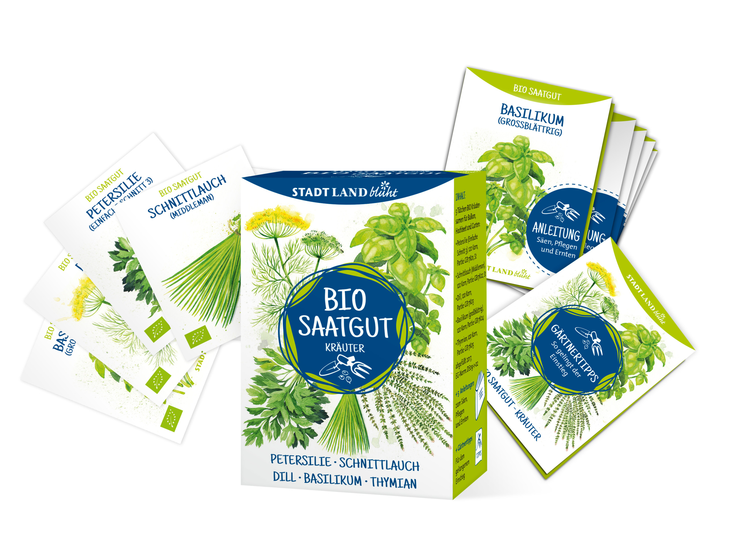 Bio Saatgutbox Kräuter