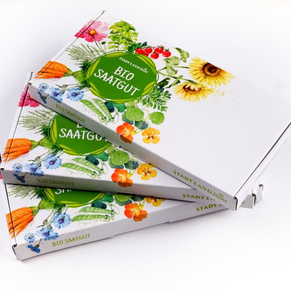 Bio Saatgut im Abo. Beste ökologische Gemüsesamen und Kräutersamen