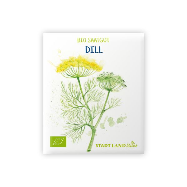 Bio Saatgut Dill. Ökologische Kräutersamen.