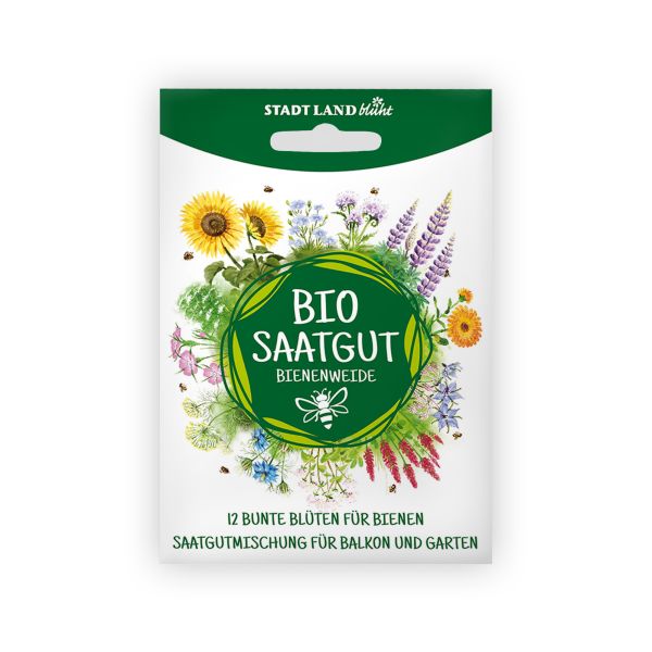 Bienenweide Samen. Bio Saatgut für Bienen.