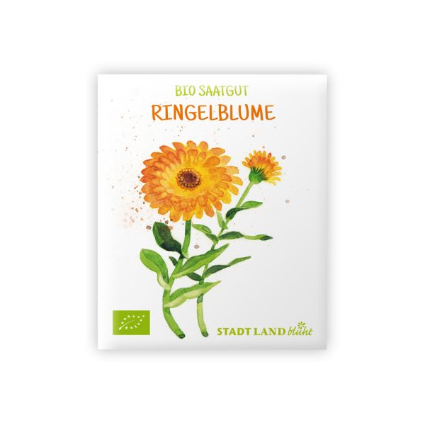 ökologischeBio Saatgut Ringelblume Calendula Officinalis.