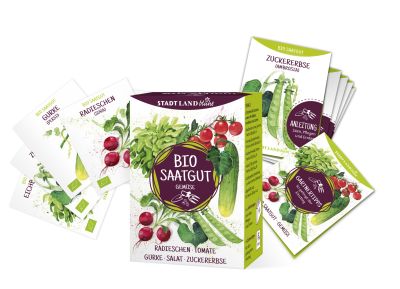 Bio Saatgut-Box Gemüse