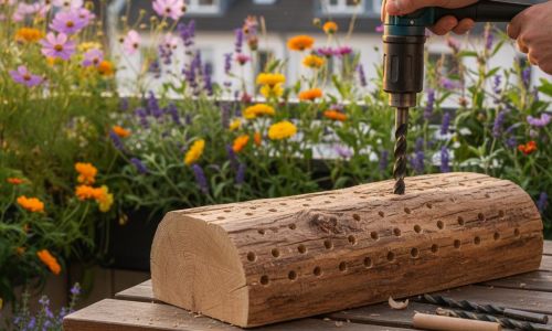 Insektenhotel bauen einfache Anleitung DIY