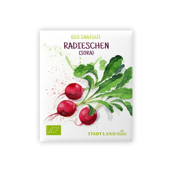 ÖkologiscBio Saatgut Radieschen Sora.
